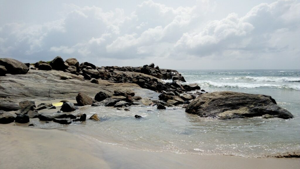 Paysage plage océan côte d'ivoire Tyché Company