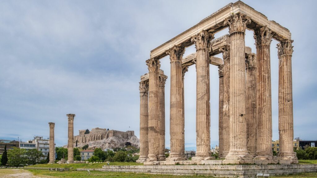 Acropolis monument grèce voyage Tyché Company